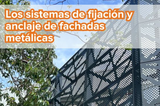 Sistemas de fijación en fachadas